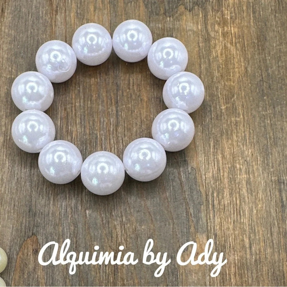 Alquimia by Ady Gold and White Bracelet Set - Picture 2 of 2